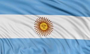 Argentinien Flagge