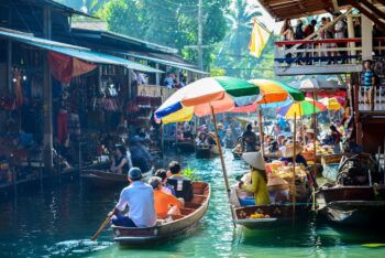 Markt in Thailand