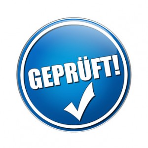 geprüft