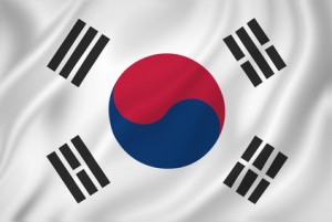 Südkorea Flagge